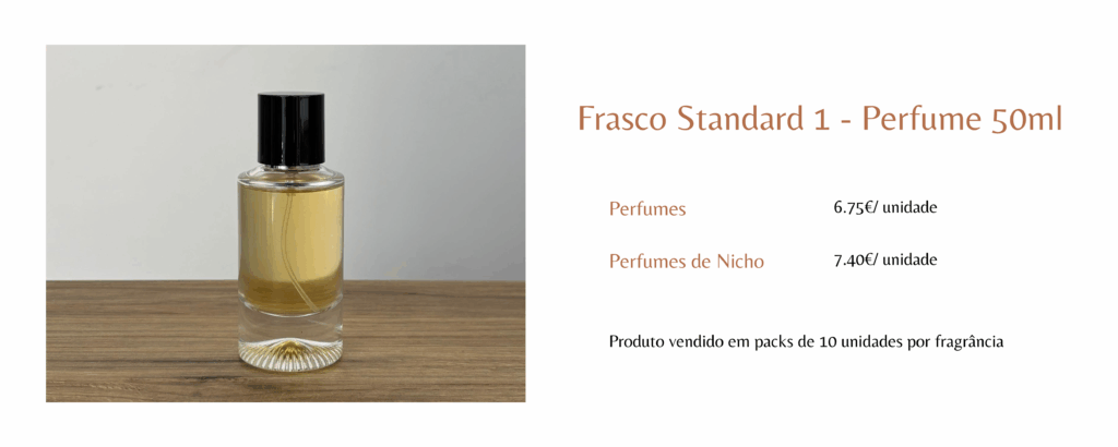 Perfumes 50ml Sem Rótulo