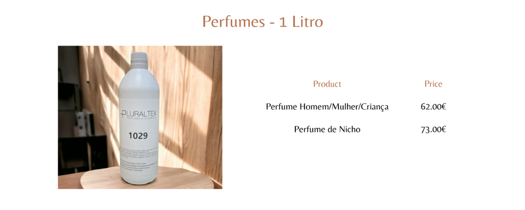 Perfumes ao Litro